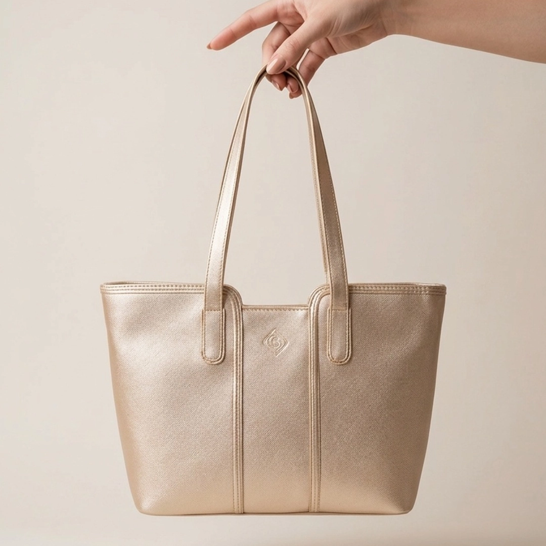 Cartera Corazón Champagne