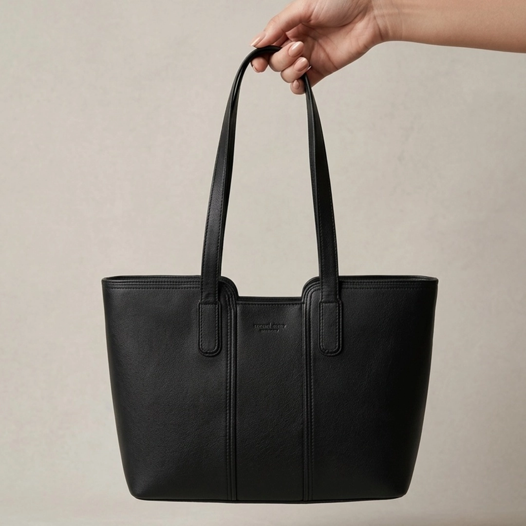 Cartera Corazón Negro